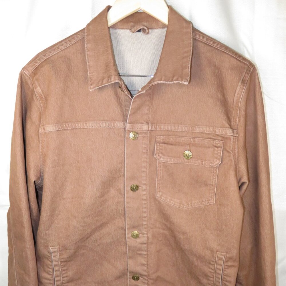 Bulletprufe Denim Four-Season Jacket Cotton Blend Tobacco Brown Men's XL
